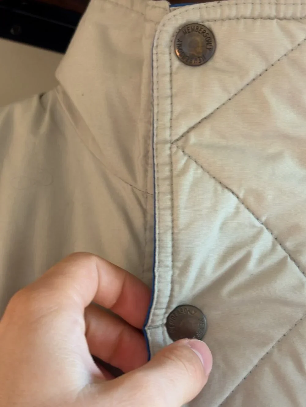 Members Only 80s Down Puffer Jacket Size 38
